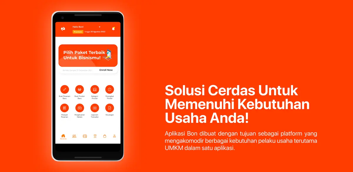 Screenshot of Bon: Aplikasi Keuangan UMKM